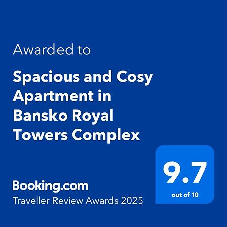 Spacious And Cosy Apartment In Bansko Royal Towers Complex Luaran gambar